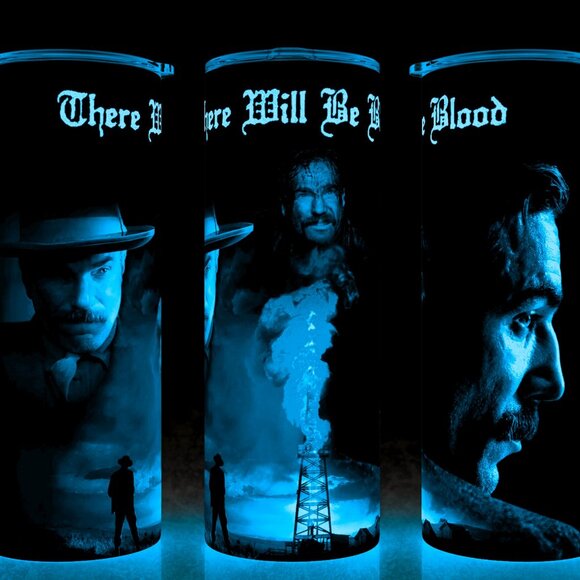 Glow in the Dark There Will Be Blood - Daniel Day Lewis Movie Cup Mug Tumbler - Picture 1 of 4